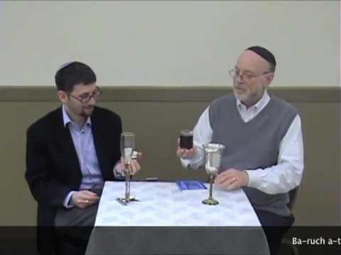 Learning and Schmoozing with the Rabbis: Making Kiddush