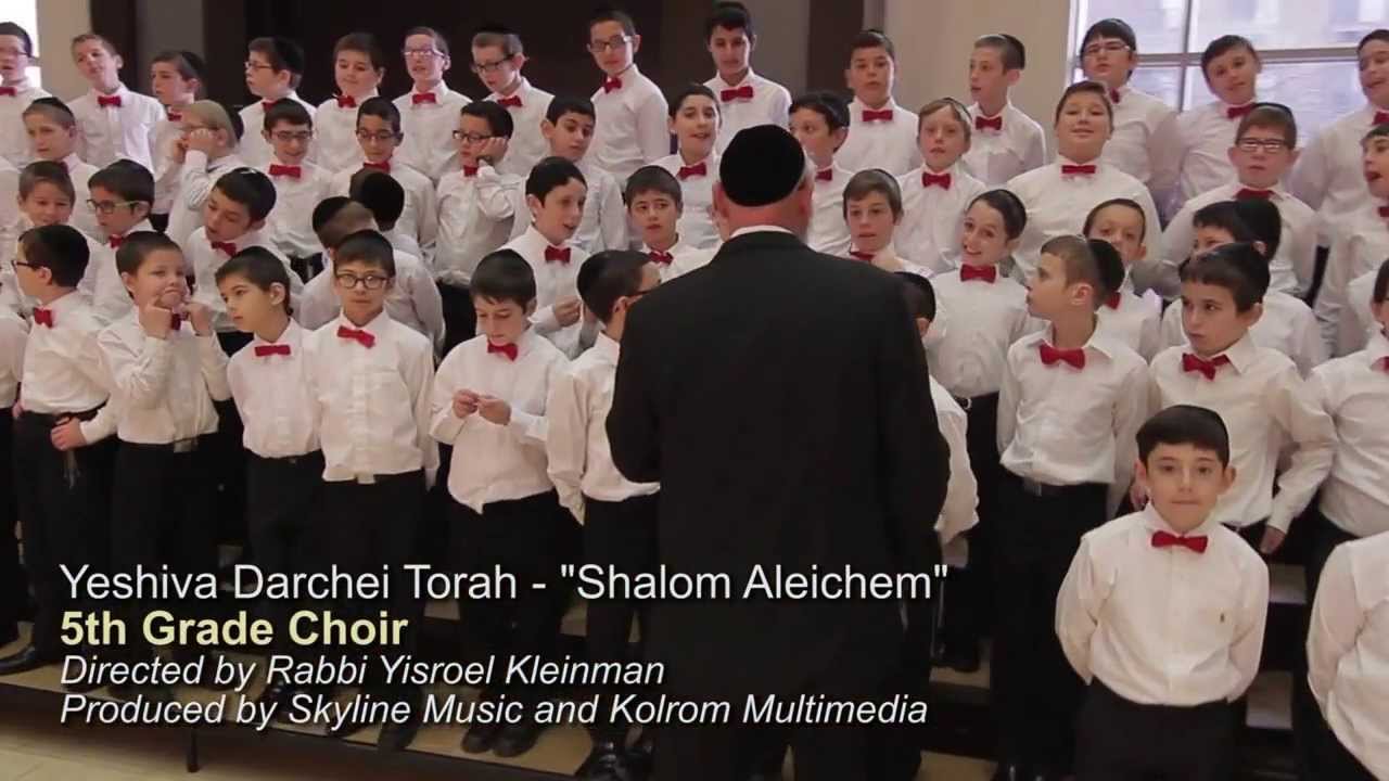 Yeshiva Darchei Torah Boys Choir: Benny Friedman’s Shalom Aleichem