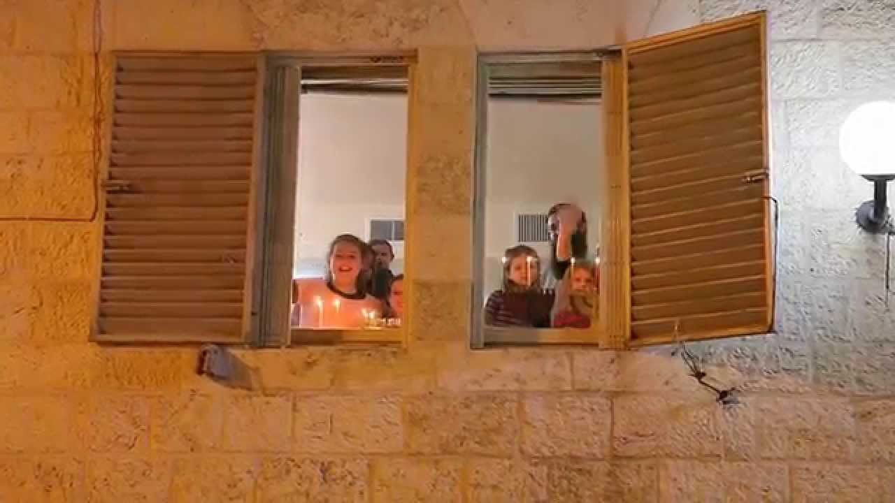 Hanukkah in the Old City of Jerusalem