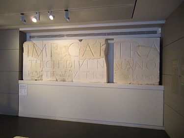כתובות הנצחון של הרומאים על מרד בר כוכבא
